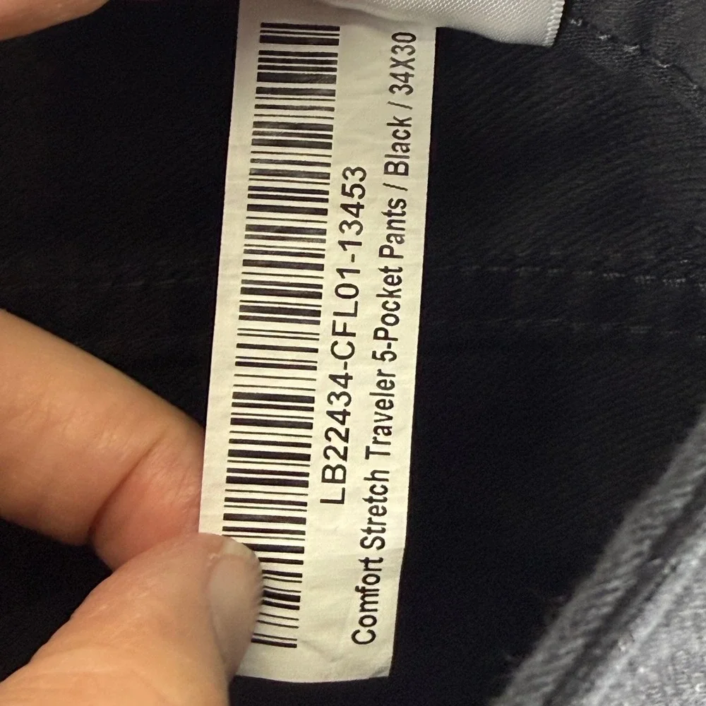 Quince Black Comfort Stretch Traveler 5-Pocket Pants 34x30 LB22434-CFL01-13453